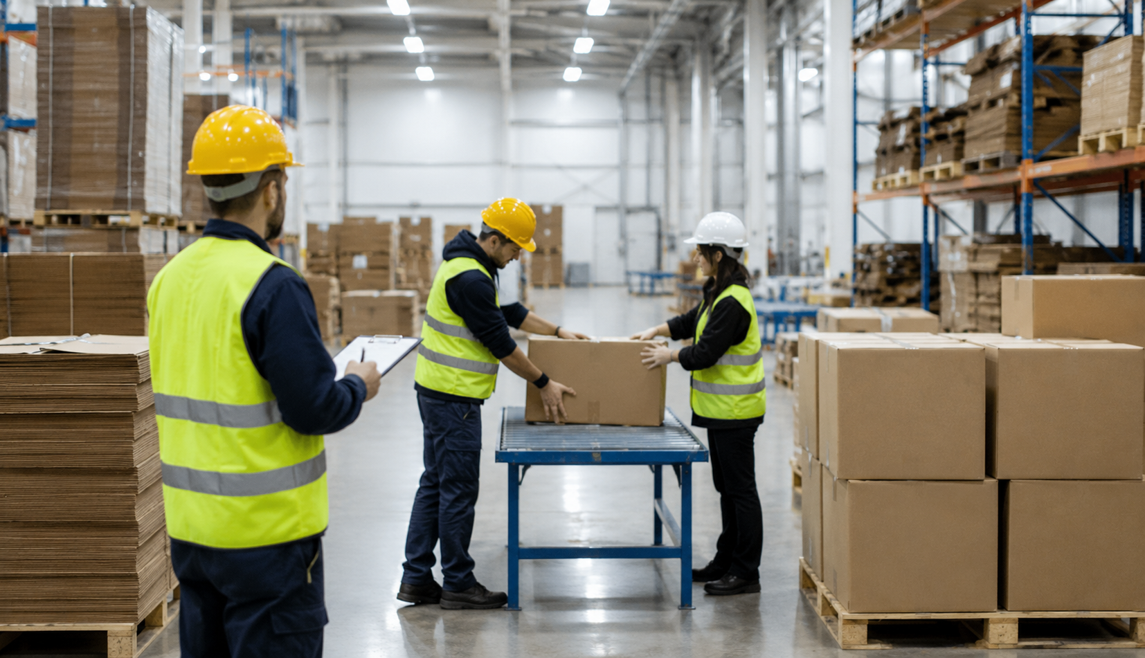 Warehouse team