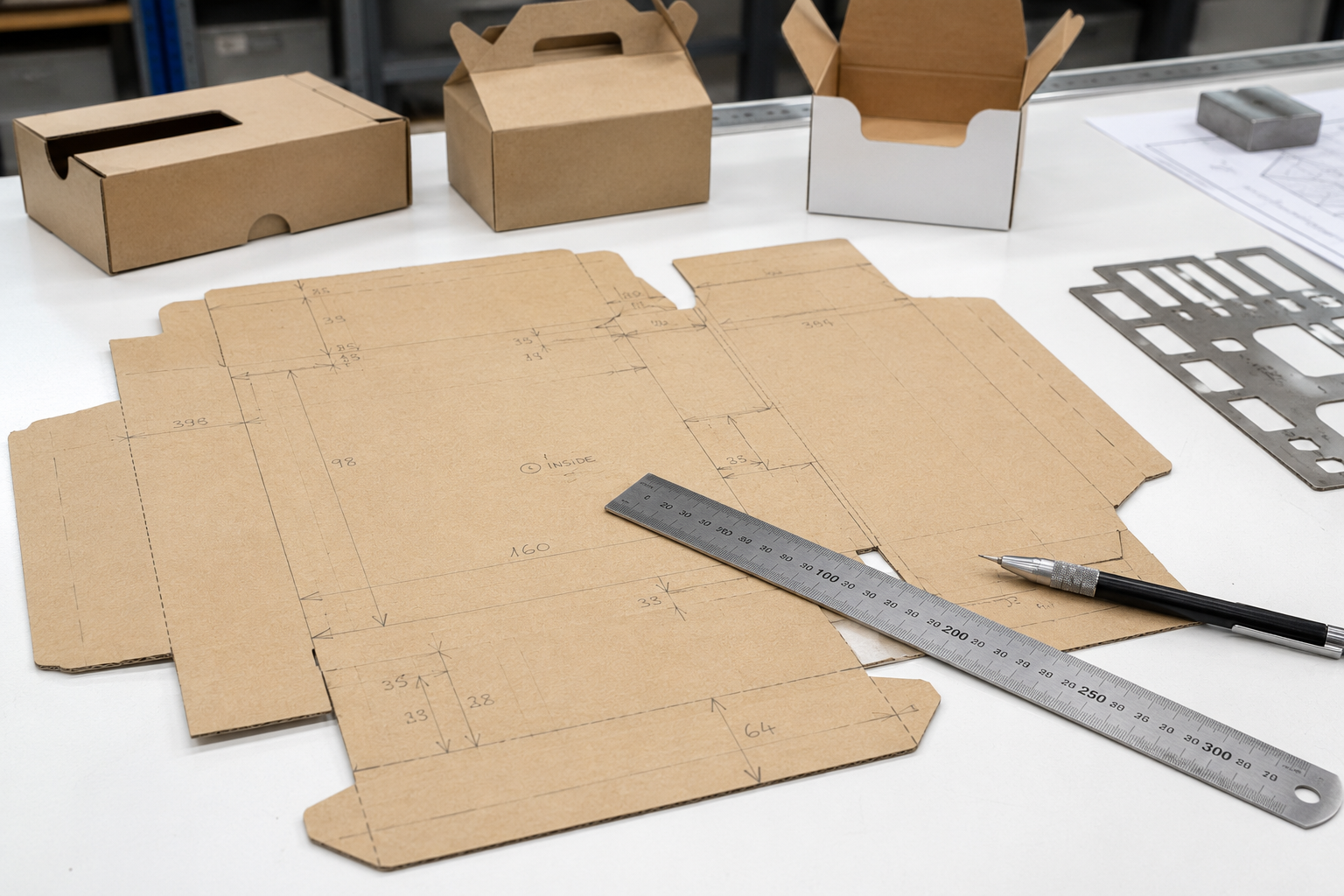 Packaging engineering — structural design sample